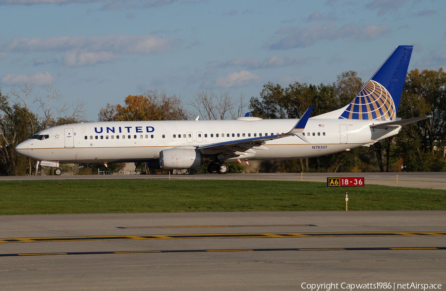 United Airlines Boeing 737-824 (N78501) | Photo 581978