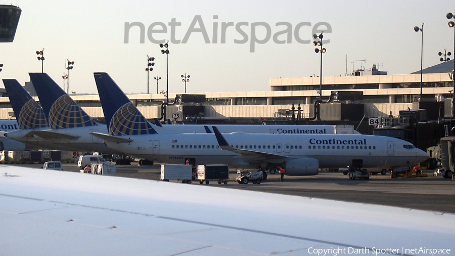 Continental Airlines Boeing 737-824 (N78509) | Photo 135147