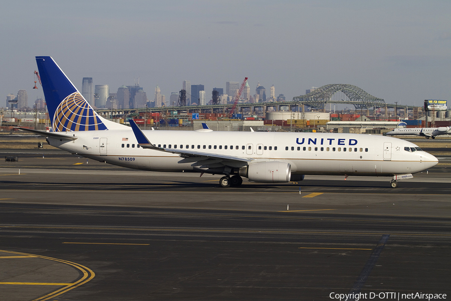 United Airlines Boeing 737-824 (N78509) | Photo 344258