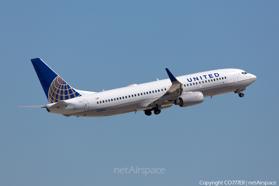 United Airlines Boeing 737-824 (N78511) | Photo 42581