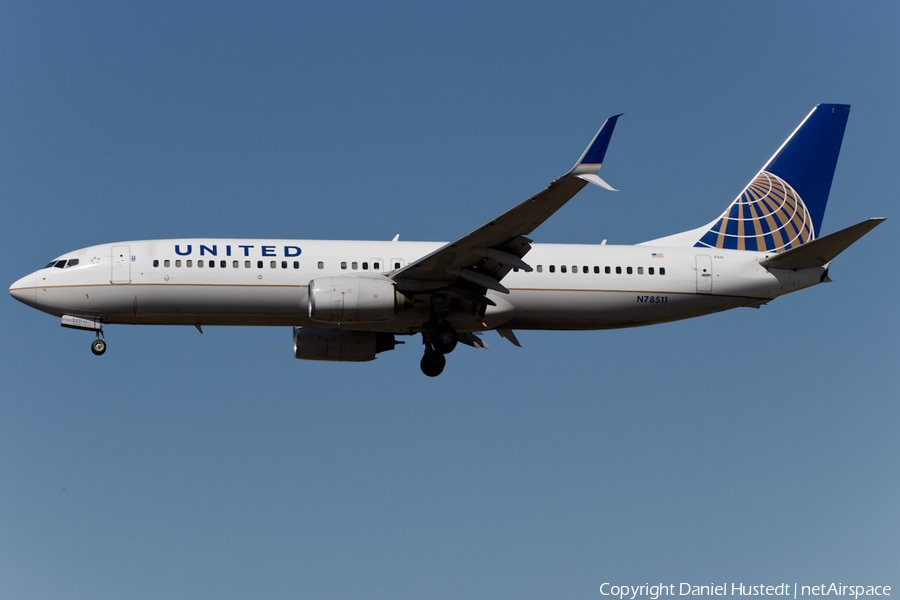 United Airlines Boeing 737-824 (N78511) | Photo 446158