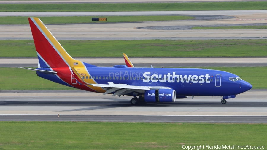 Southwest Airlines Boeing 737-7Q8 (N7851A) | Photo 679016
