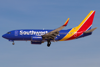 Southwest Airlines Boeing 737-7Q8 (N7851A) at  Las Vegas - Harry Reid International, United States