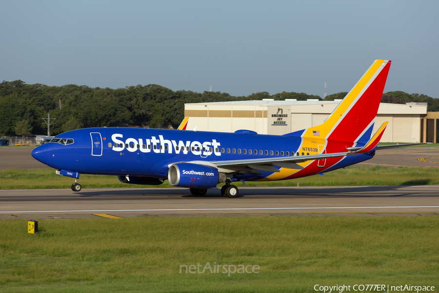 Southwest Airlines Boeing 737-7Q8 (N7853B) | Photo 182509
