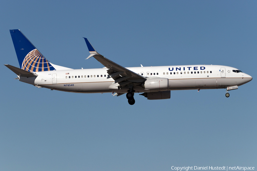 United Airlines Boeing 737-824 (N78540) | Photo 478240