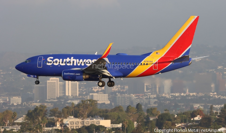 Southwest Airlines Boeing 737-79P (N7858A) | Photo 679024