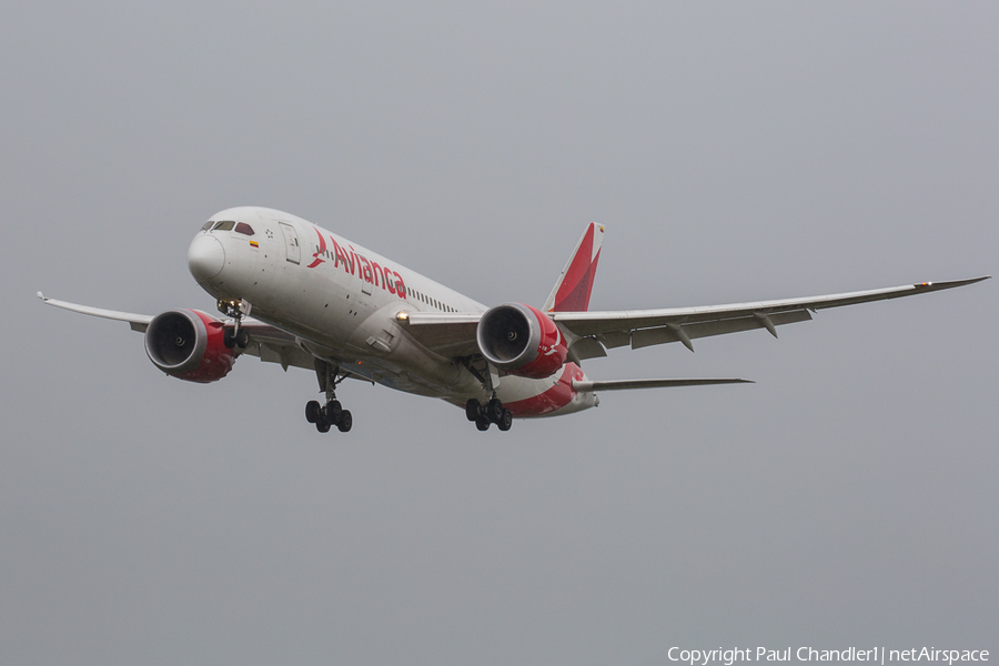 Avianca Boeing 787-8 Dreamliner (N785AV) | Photo 403678