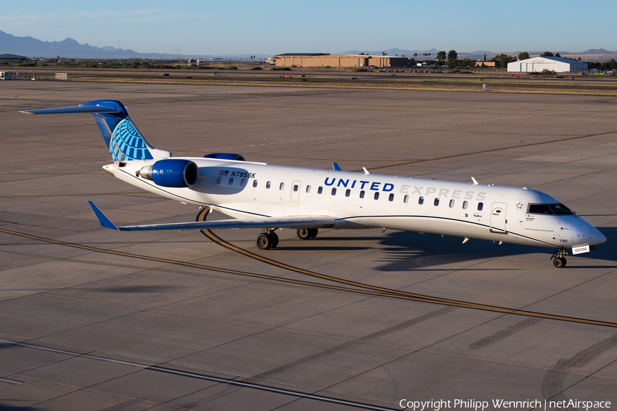 United Express (SkyWest Airlines) Bombardier CRJ-702ER (N785SK) | Photo 611511