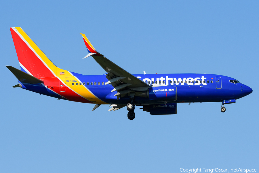 Southwest Airlines Boeing 737-79P (N7860A) | Photo 524000
