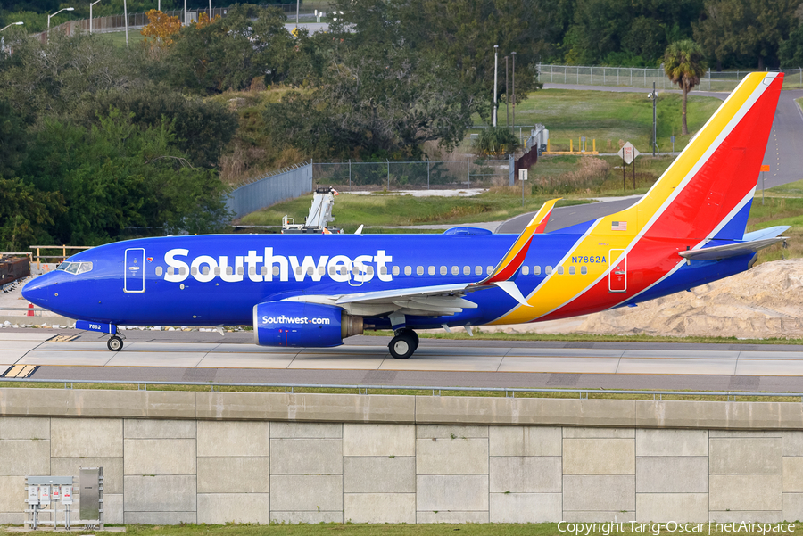 Southwest Airlines Boeing 737-79P (N7862A) | Photo 544205