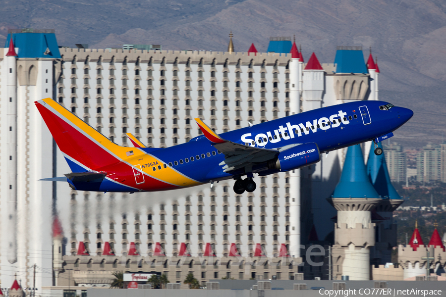 Southwest Airlines Boeing 737-7Q8 (N7863A) | Photo 214978