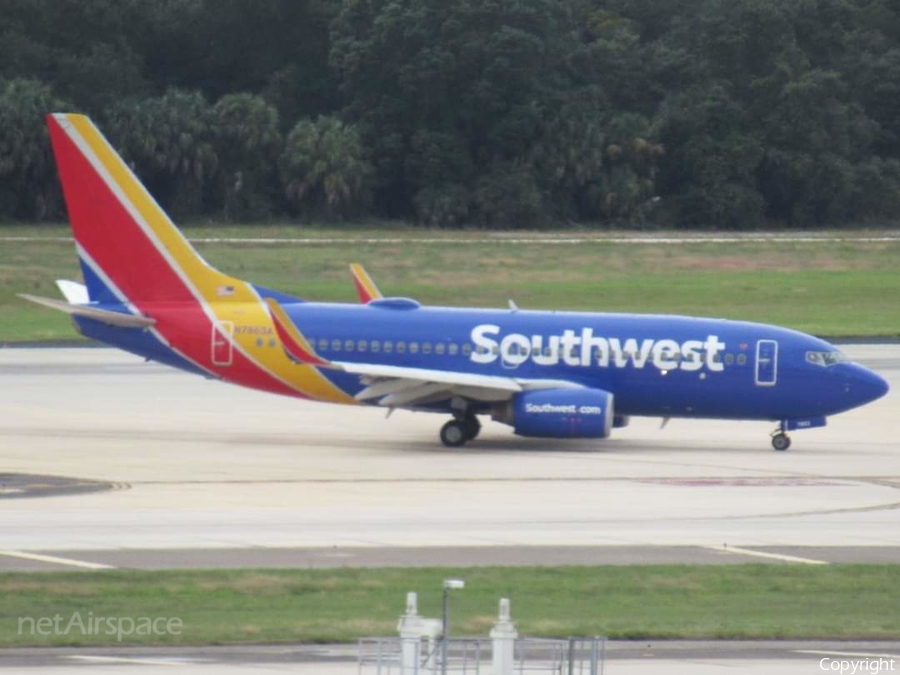 Southwest Airlines Boeing 737-7Q8 (N7863A) | Photo 518141