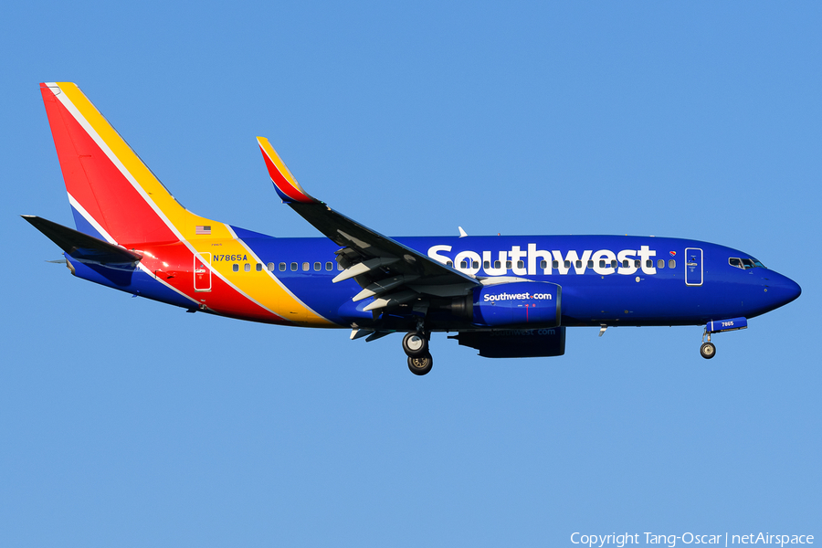 Southwest Airlines Boeing 737-7Q8 (N7865A) | Photo 524254