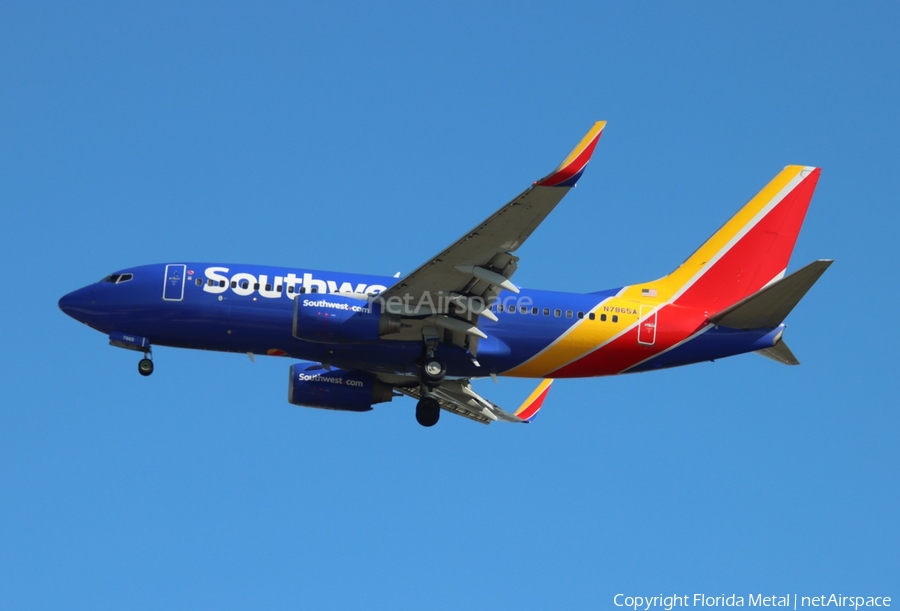Southwest Airlines Boeing 737-7Q8 (N7865A) | Photo 679028