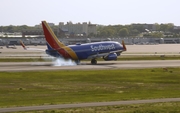 Southwest Airlines Boeing 737-7Q8 (N7866A) at  St. Louis - Lambert International, United States