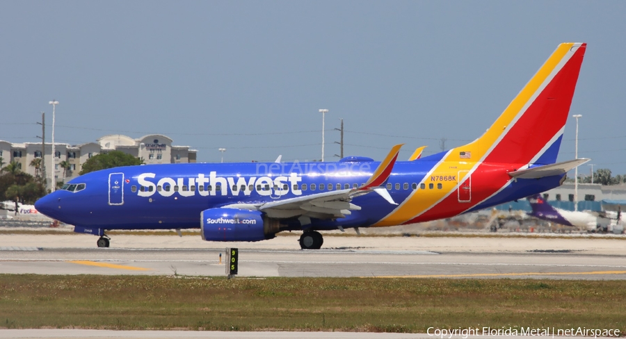 Southwest Airlines Boeing 737-79P (N7868K) | Photo 679030