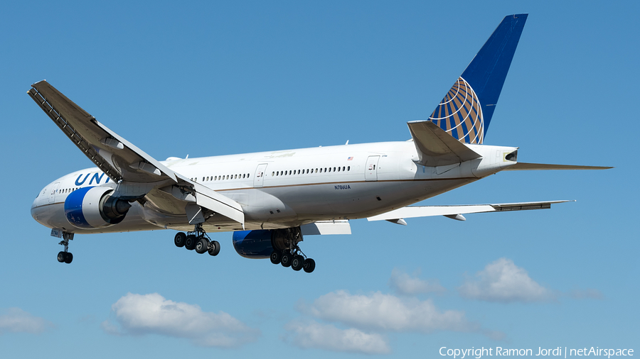 United Airlines Boeing 777-222(ER) (N786UA) | Photo 516696