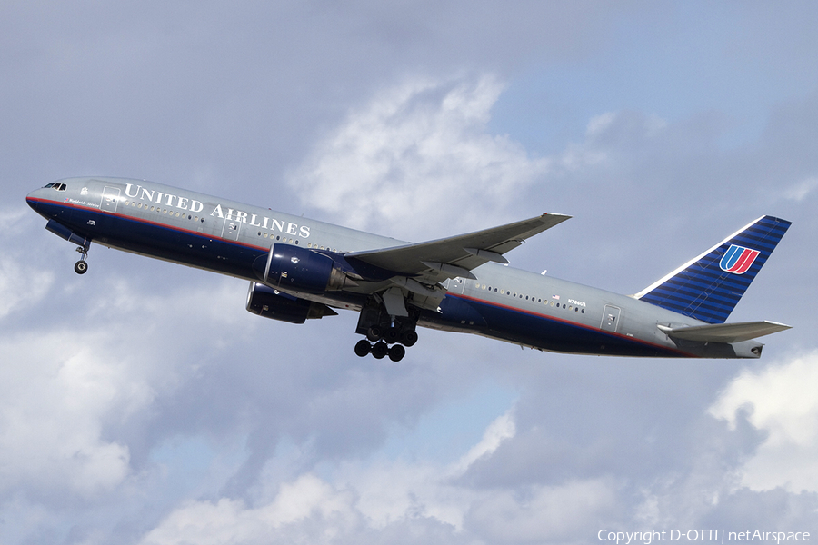 United Airlines Boeing 777-222(ER) (N786UA) | Photo 333670