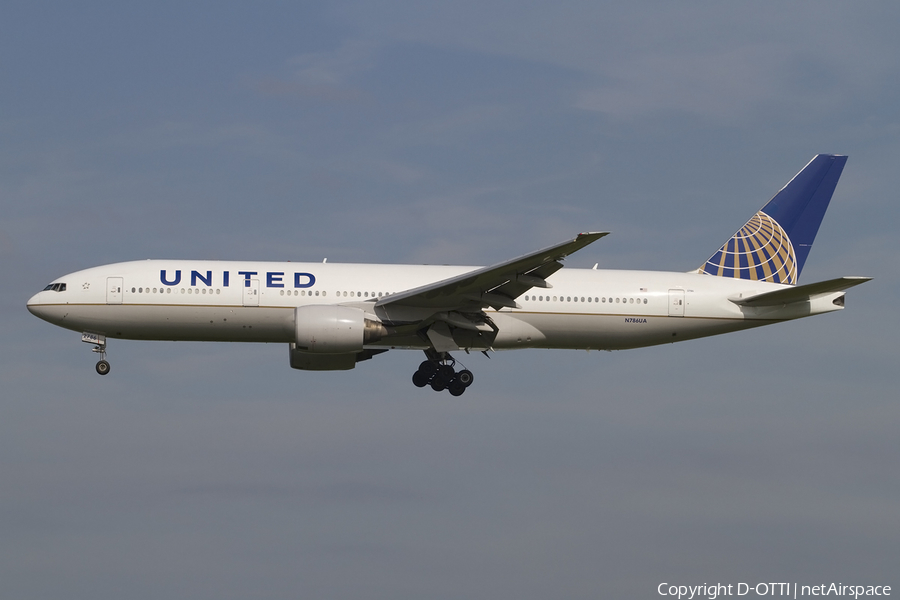 United Airlines Boeing 777-222(ER) (N786UA) | Photo 419461