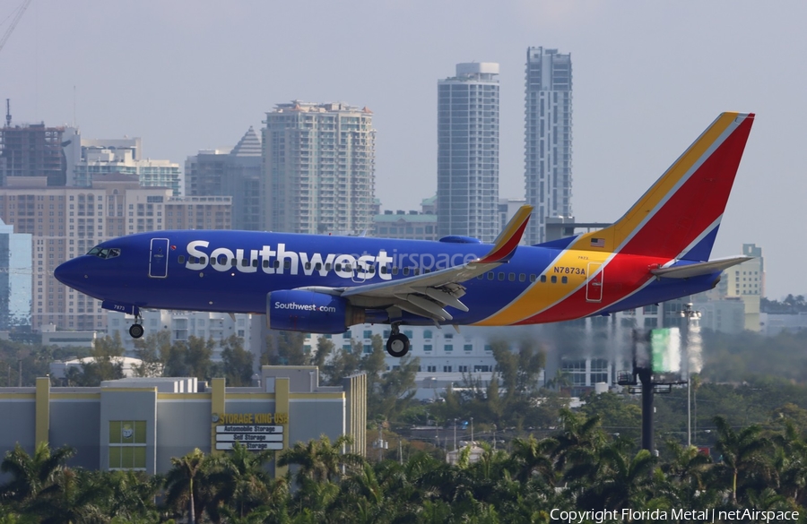 Southwest Airlines Boeing 737-7Q8 (N7873A) | Photo 679031