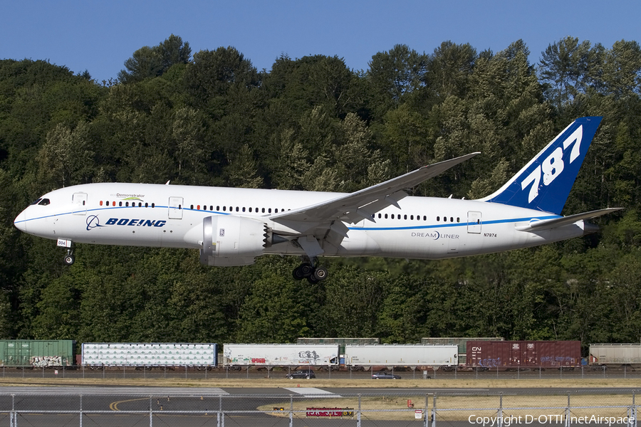 Boeing Company Boeing 787-8 Dreamliner (N7874) | Photo 446590