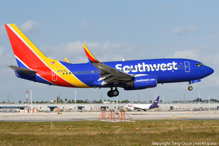 Southwest Airlines Boeing 737-7Q8 (N7875A) | Photo 545063