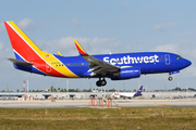 Southwest Airlines Boeing 737-7Q8 (N7875A) at  Miami - International, United States