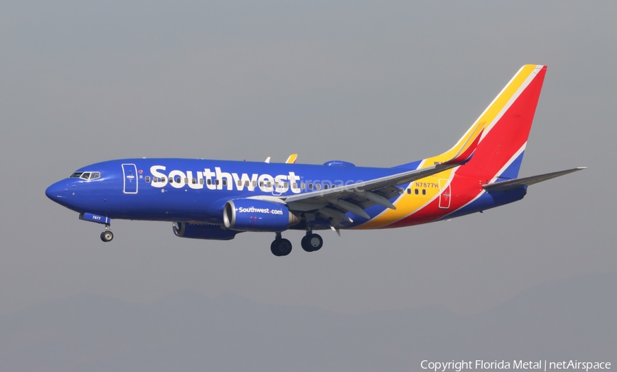 Southwest Airlines Boeing 737-7Q8 (N7877H) | Photo 679034