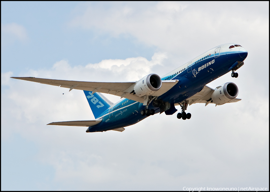 Boeing Company Boeing 787-8 Dreamliner (N787BA) | Photo 1373