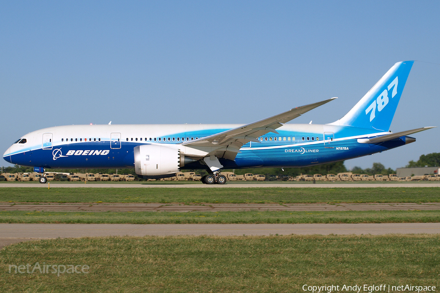 Boeing Company Boeing 787-8 Dreamliner (N787BA) | Photo 189100