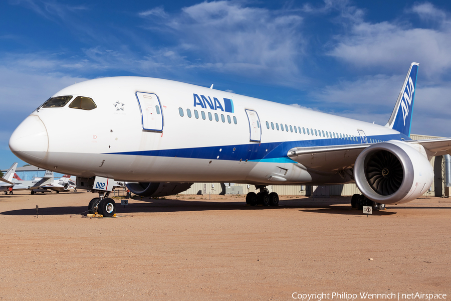 All Nippon Airways - ANA Boeing 787-8 Dreamliner (N787EX) | Photo 611656