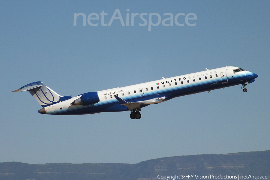United Express (SkyWest Airlines) Bombardier CRJ-702ER (N787SK) | Photo 27371