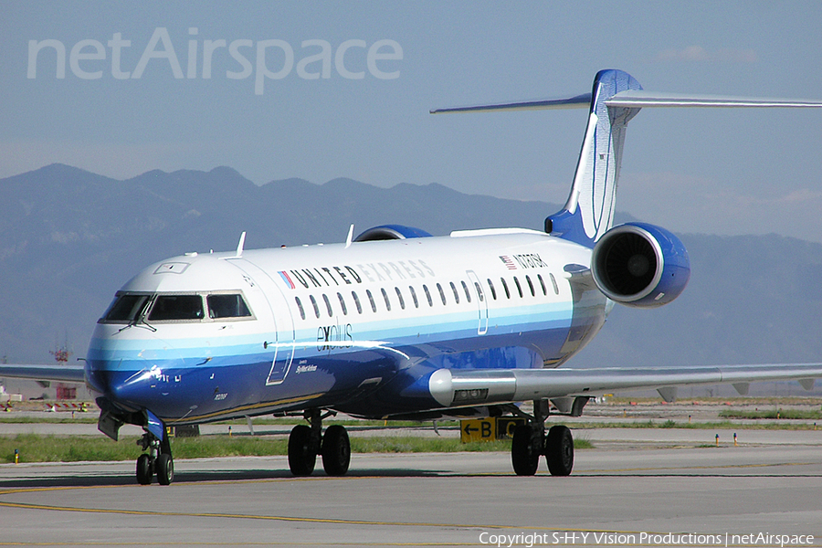 United Express (SkyWest Airlines) Bombardier CRJ-702ER (N787SK) | Photo 8265