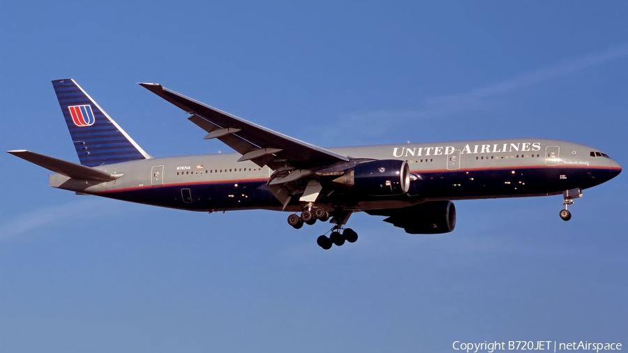 United Airlines Boeing 777-222(ER) (N787UA) | Photo 32313