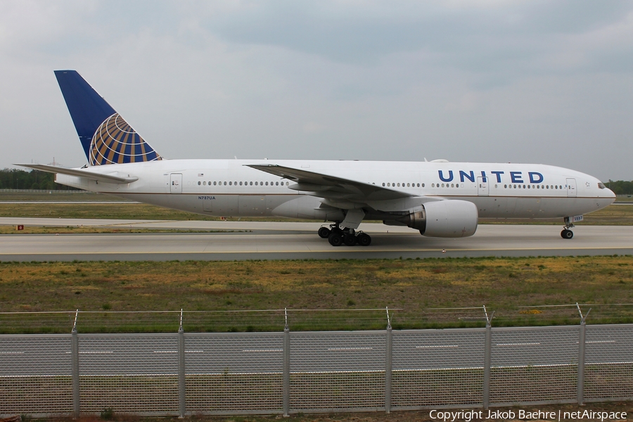 United Airlines Boeing 777-222(ER) (N787UA) | Photo 349244