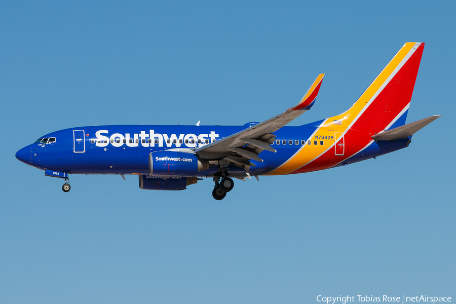 Southwest Airlines Boeing 737-76Q (N7882B) | Photo 298343