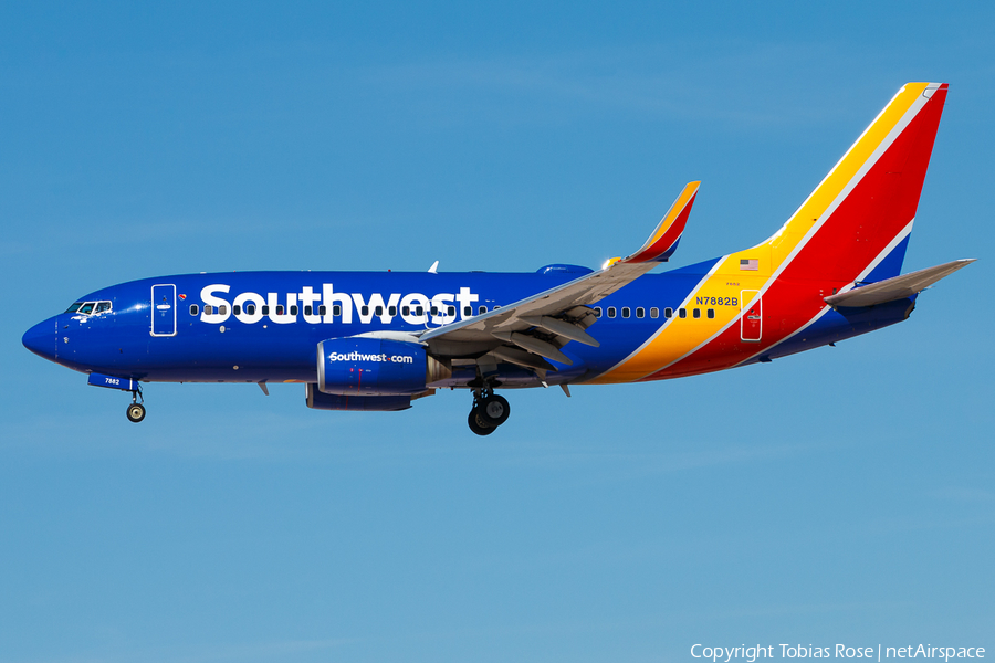 Southwest Airlines Boeing 737-76Q (N7882B) | Photo 337784