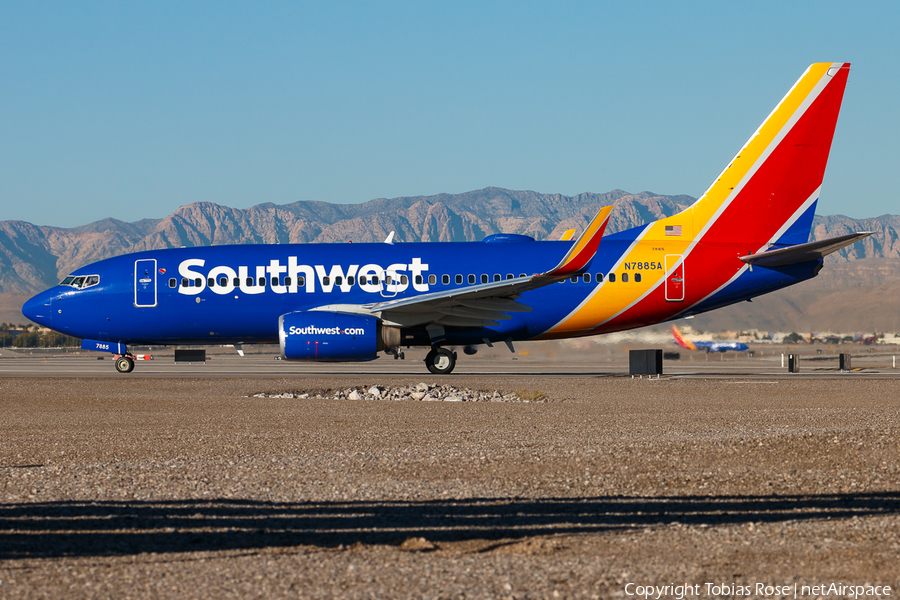 Southwest Airlines Boeing 737-76N (N7885A) | Photo 341250