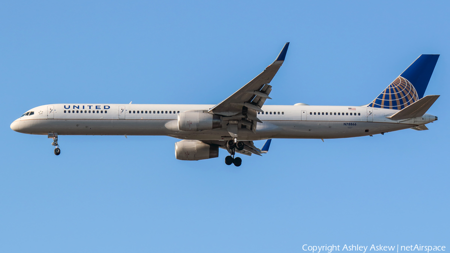 United Airlines Boeing 757-33N (N78866) | Photo 104222