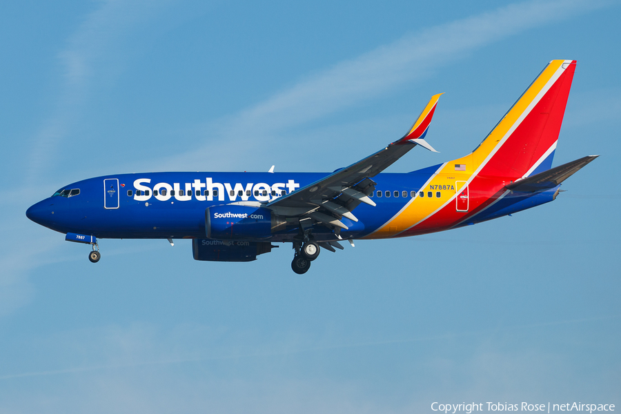 Southwest Airlines Boeing 737-752 (N7887A) | Photo 298725