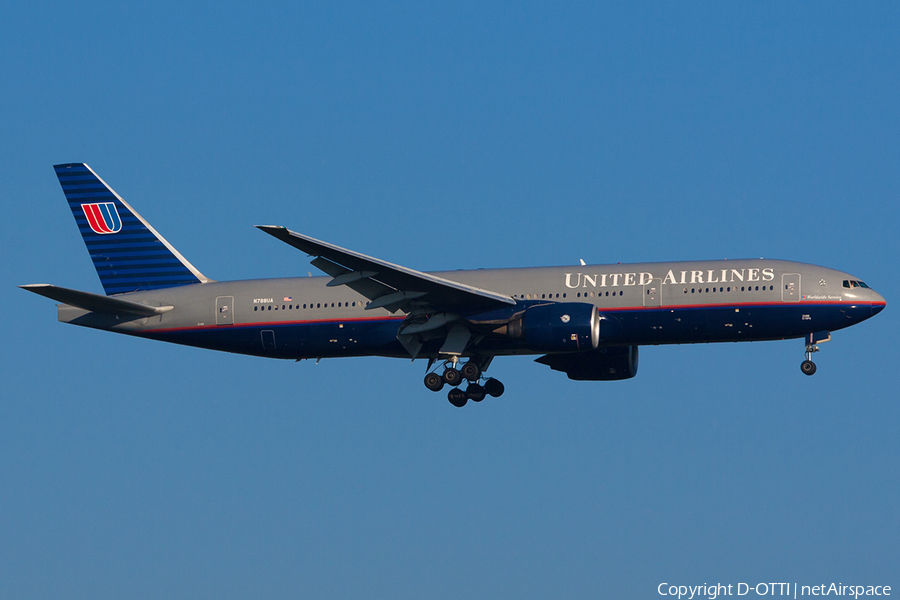 United Airlines Boeing 777-222(ER) (N788UA) | Photo 210611