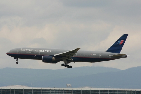 United Airlines Boeing 777-222(ER) (N788UA) at  Frankfurt am Main, Germany