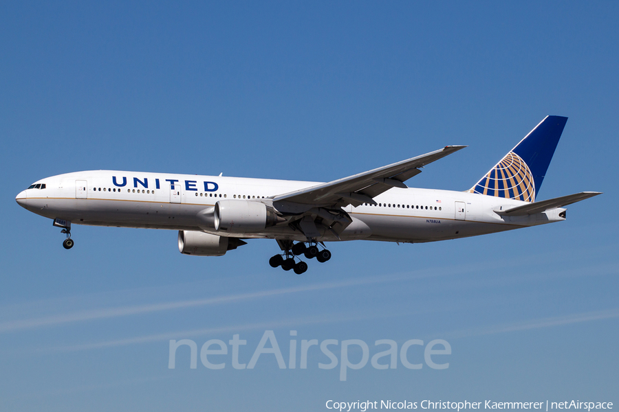 United Airlines Boeing 777-222(ER) (N788UA) | Photo 159215
