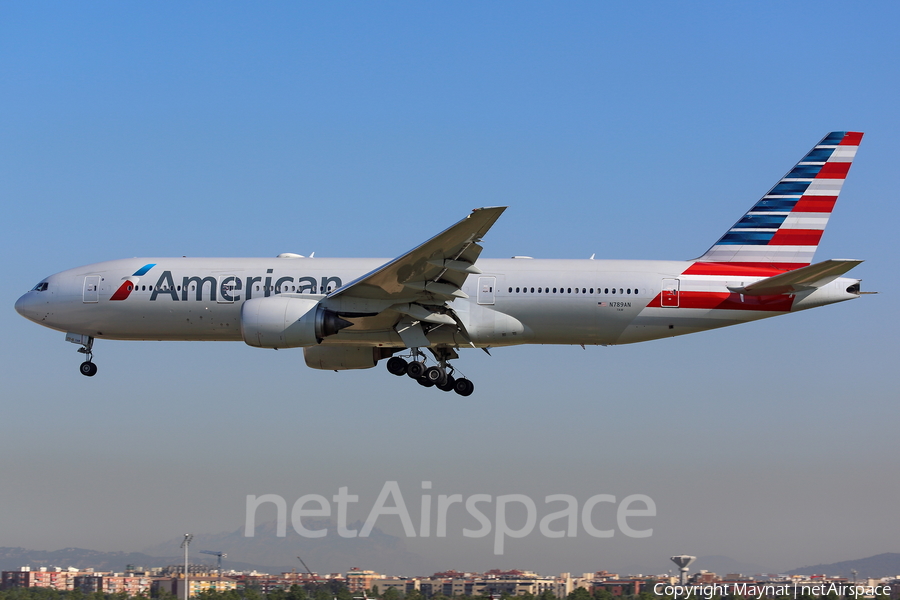 American Airlines Boeing 777-223(ER) (N789AN) | Photo 269197