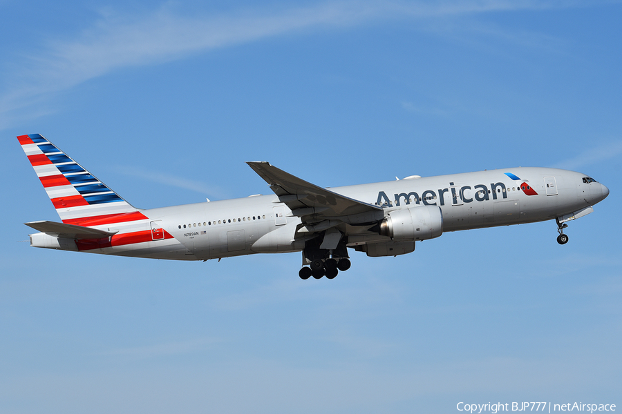 American Airlines Boeing 777-223(ER) (N789AN) | Photo 225860