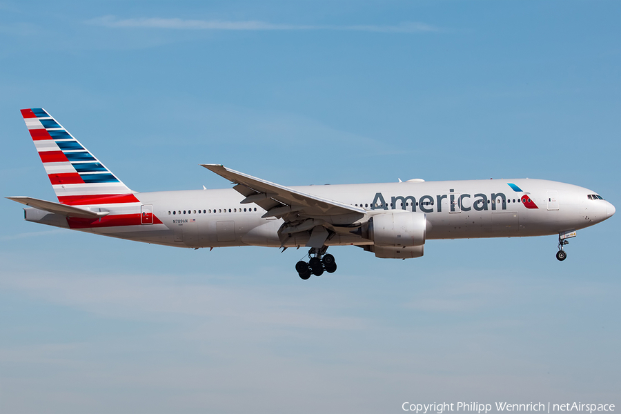 American Airlines Boeing 777-223(ER) (N789AN) | Photo 239940