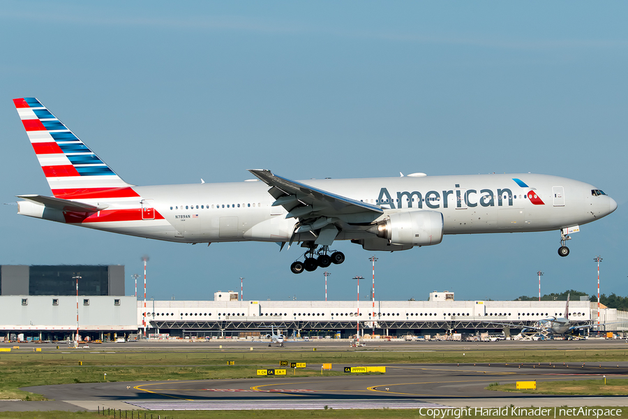 American Airlines Boeing 777-223(ER) (N789AN) | Photo 301189