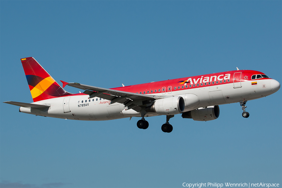Avianca Airbus A320-214 (N789AV) | Photo 137623
