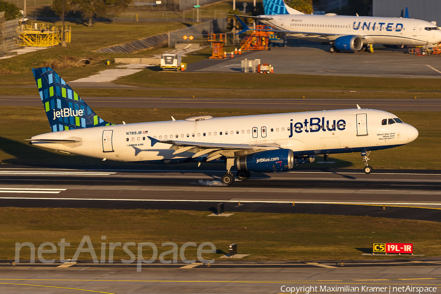 JetBlue Airways Airbus A320-232 (N789JB) | Photo 603275