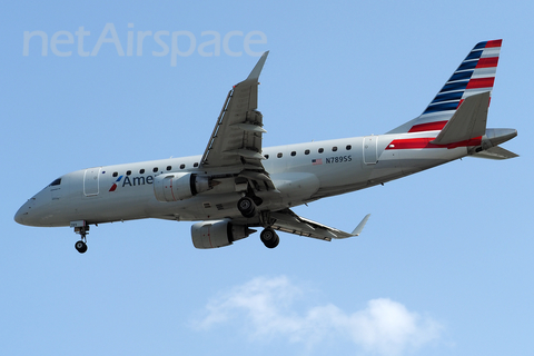 American Eagle (Envoy) Embraer ERJ-170SE (ERJ-170-100SE) (N789SS) at  Chicago - O'Hare International, United States